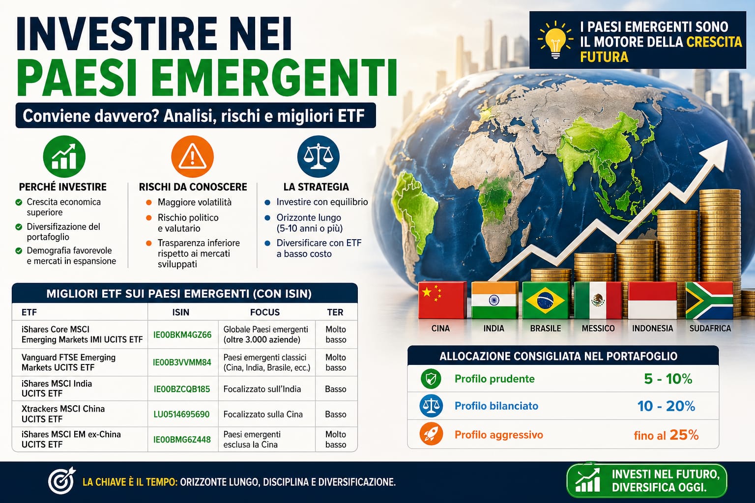 investire paesi emergenti