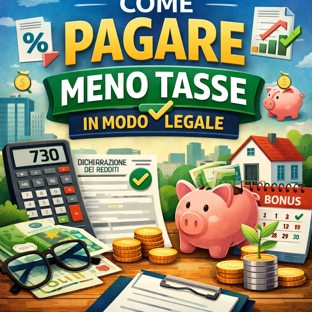 Pagare meno tasse