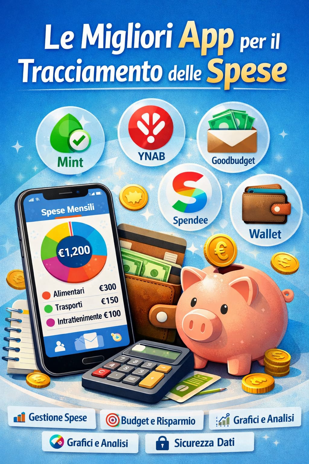 Le migliori App per il tracciamento delle spese (Guida 2026)