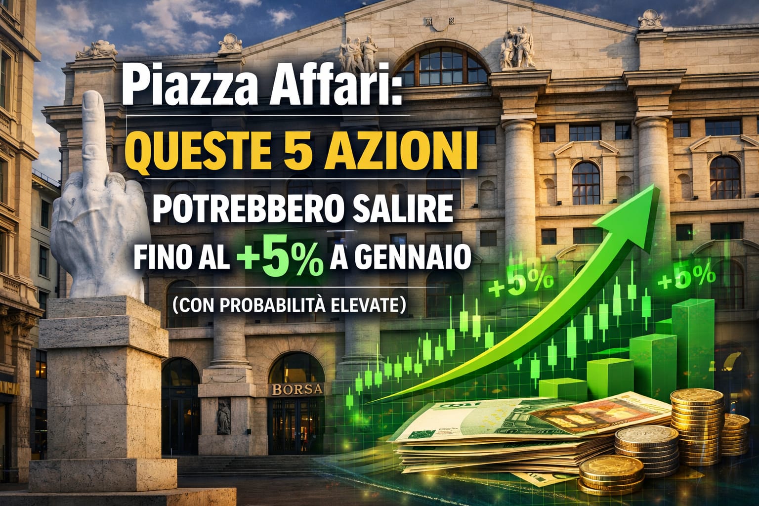 azioni a gennaio