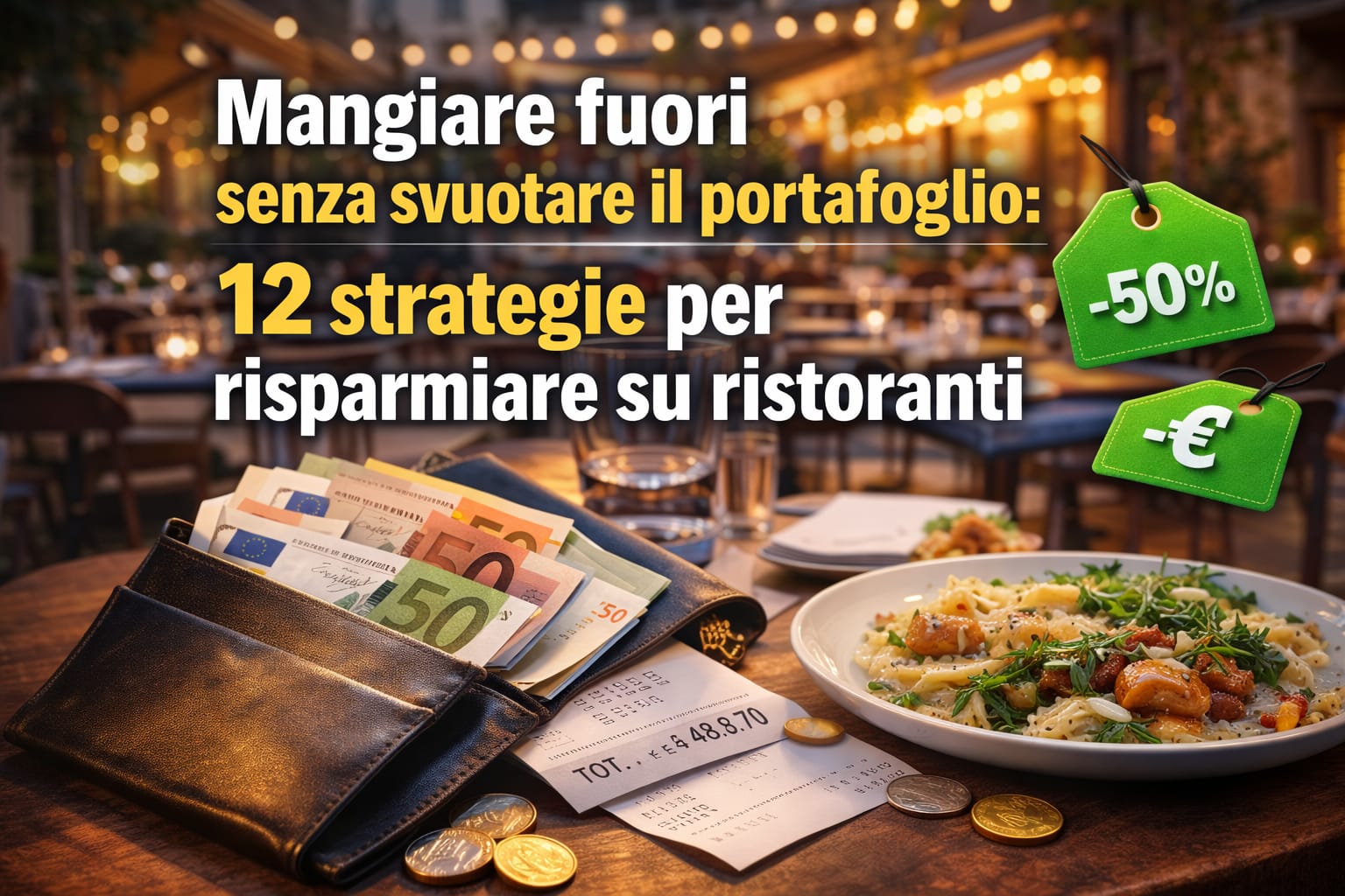 cenare al ristorante