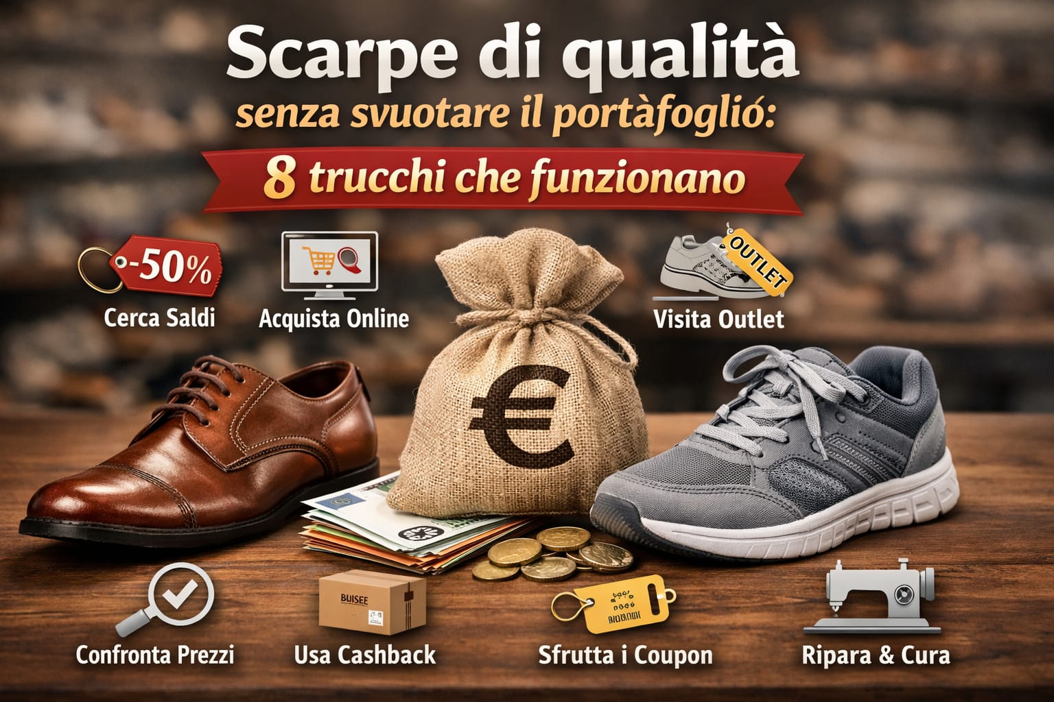 risparmia sulle scarpe