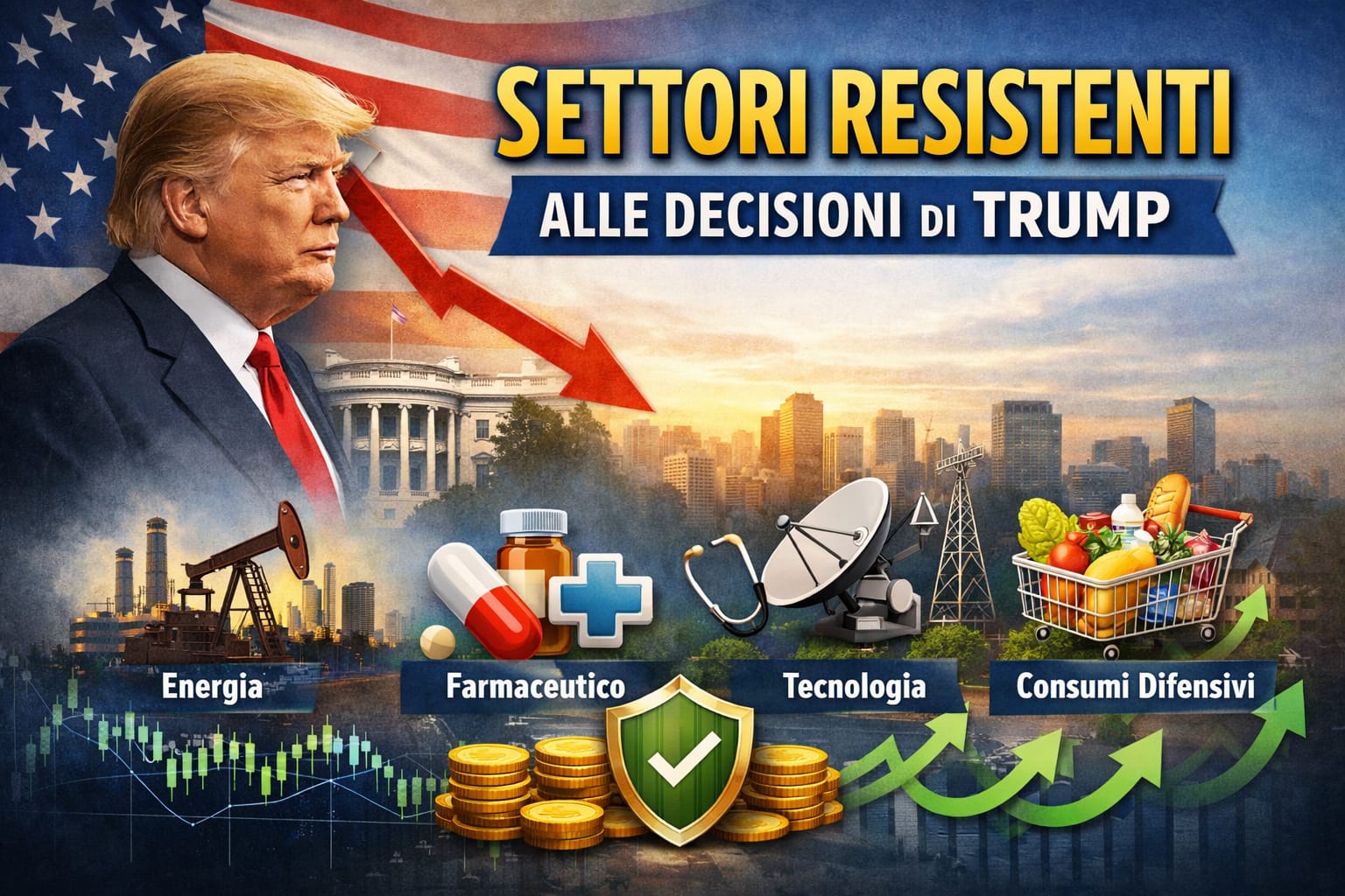 trump e borsa