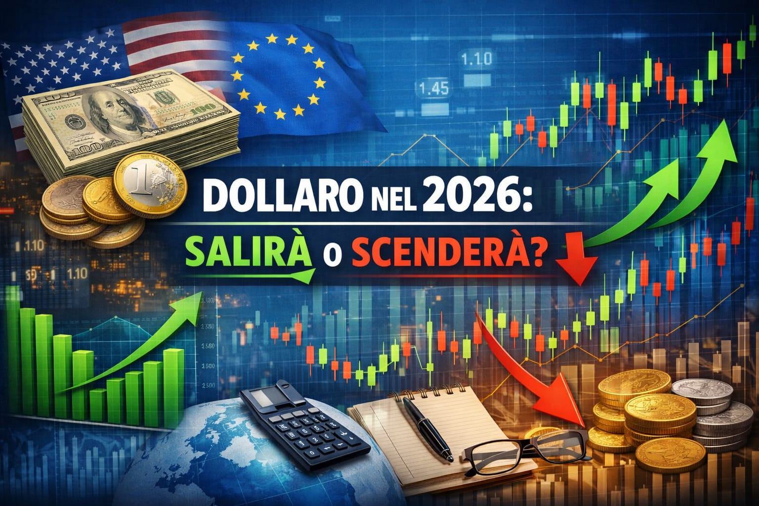 Valute e mercati: il dollaro salirà o scenderà nel 2026?
