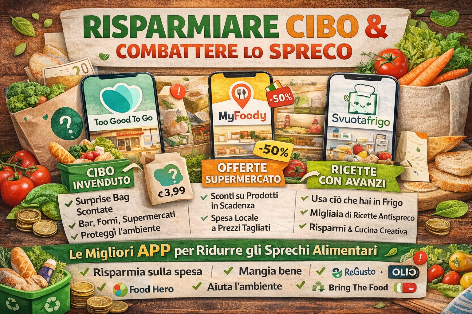 spreco cibo