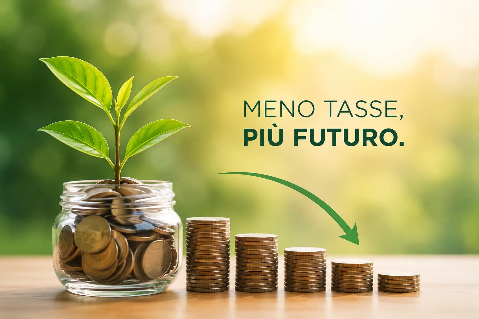 meno tasse per tutti