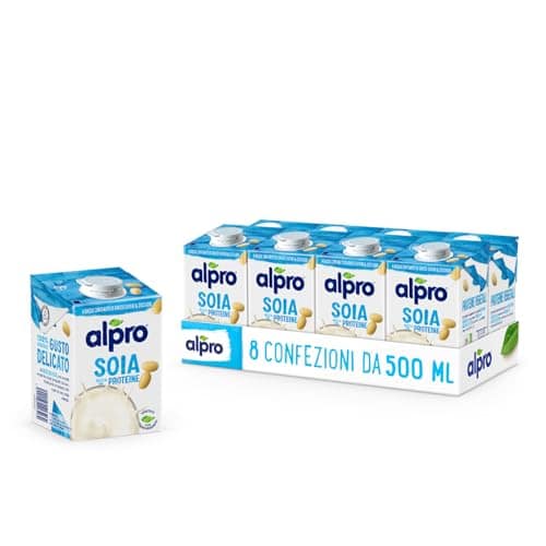 PRIME DAY ALPRO - Bevanda alla Soia - 8 Pezzi x 500ml